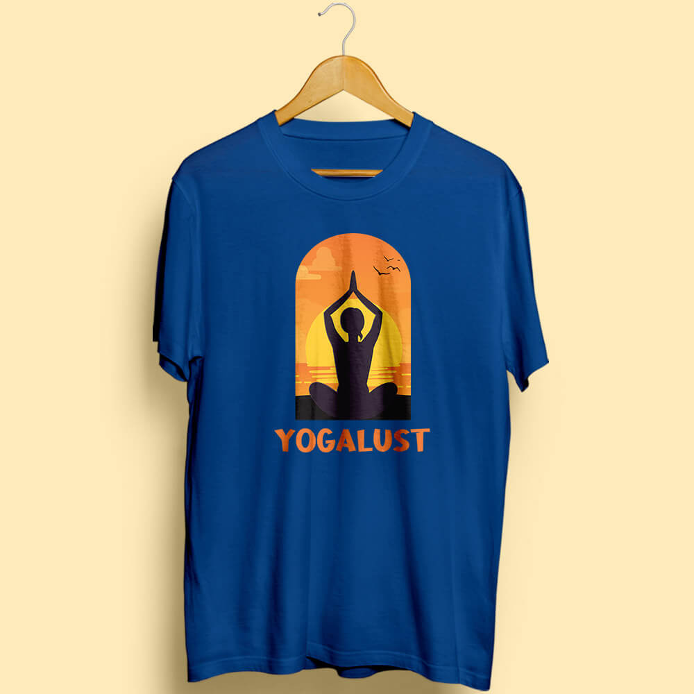 Yogalust Half Sleeve T-Shirt - Soul & Peace