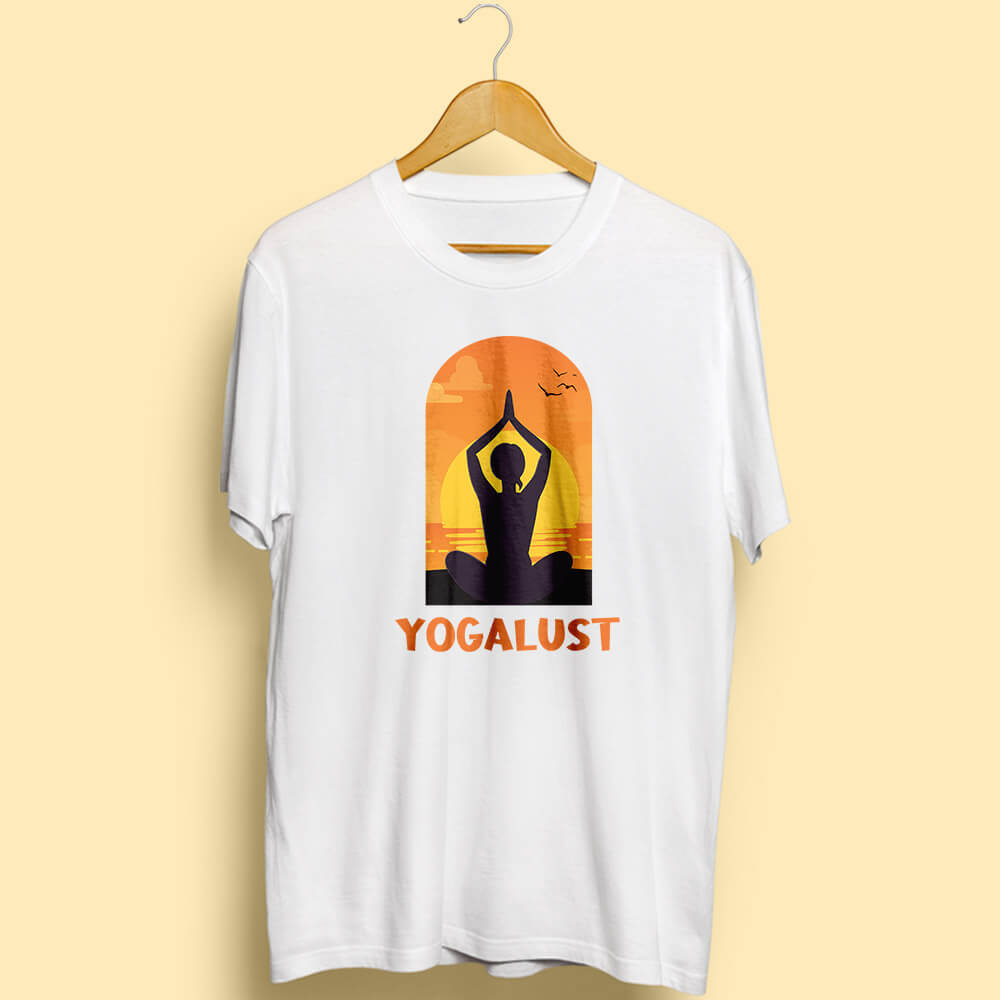 Yogalust Half Sleeve T-Shirt - Soul & Peace