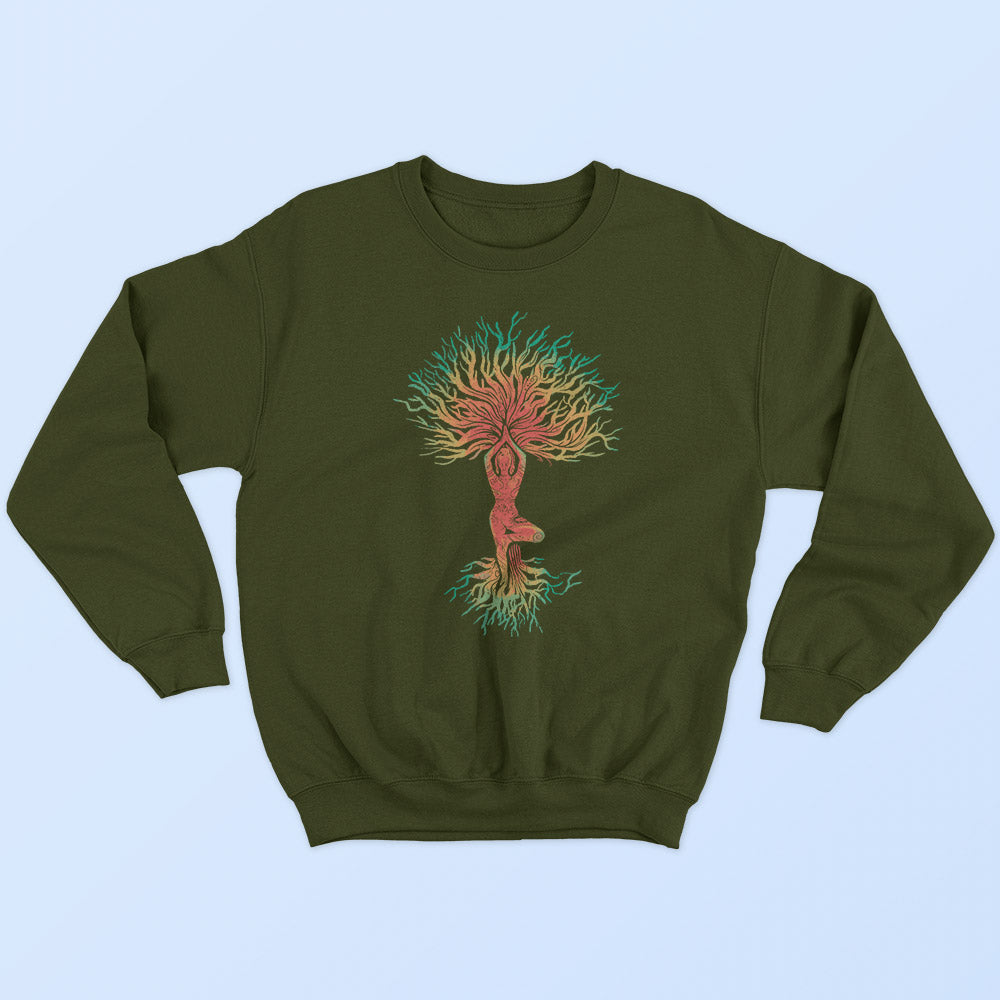 Yoga Roots Sweatshirt - Soul & Peace