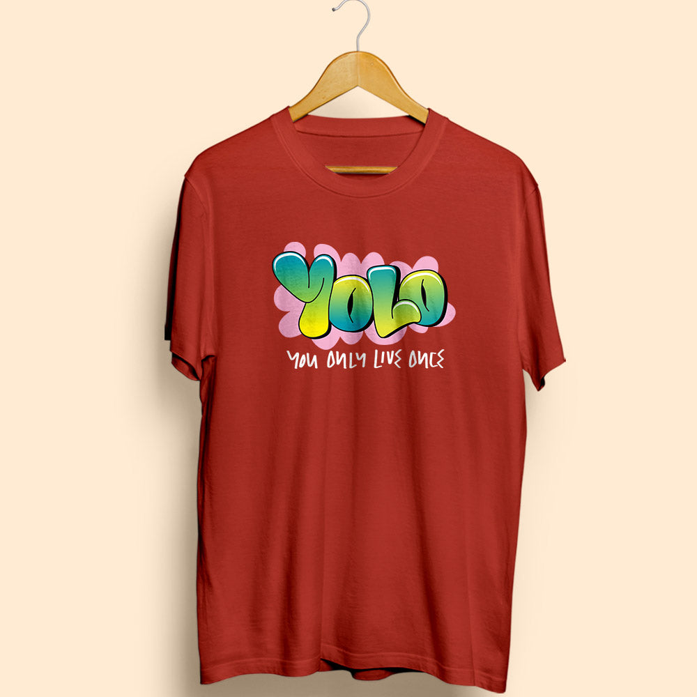 YOLO Half Sleeve T-Shirt